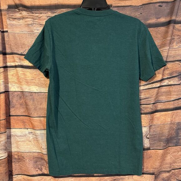 Aéropostale Men's Medium Green Rat Graphic T-Shirt Tee Original Brand Greaser - Picture 4 of 7
